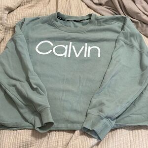 Calvin Klein Cropped Crewneck